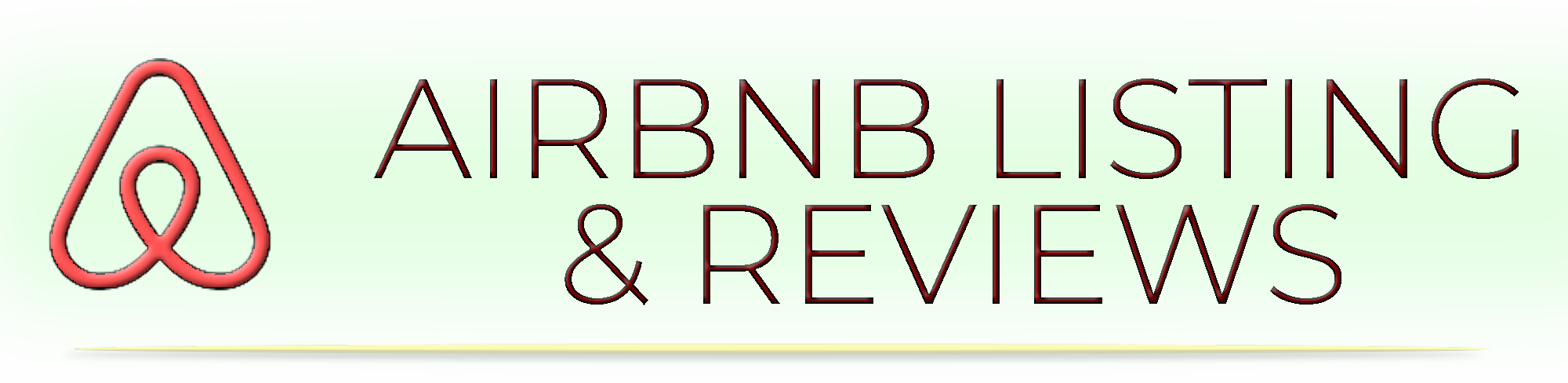 airbnb listing & reviews